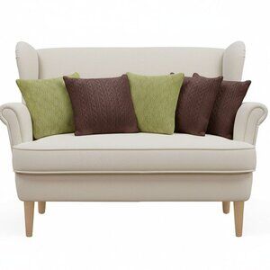 SOGA 5PC Cable Knit Luxury & Sage Green Pillow Covers Cozy Decorative 45cm Set